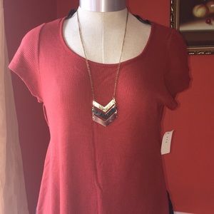 Red Orange Papaya Shirt